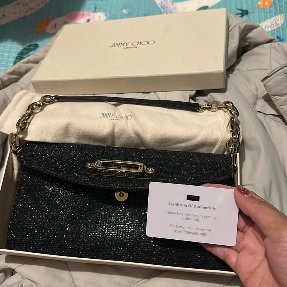 Authentic Jimmy choo Wallet on Chain - Picture 9 of 10